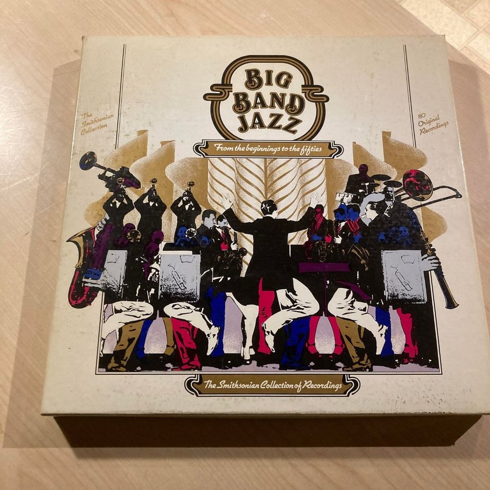 Big Band Jazz - The Smithsonian Collection - 80 Original Recordings 3 casette's